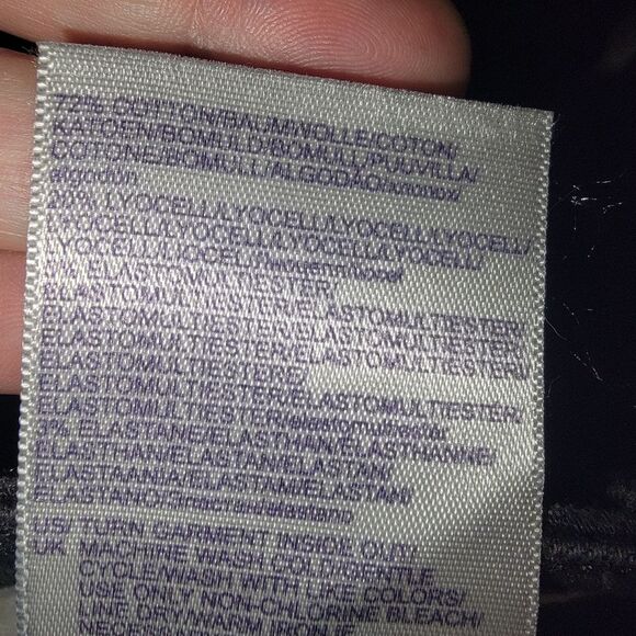 Nydj Barbara Bootcut Black Denim Jeans Size 14 - Picture 7 of 7